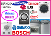 Servicio tecnico de lavadoras Lg