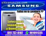 Servicio Técnico de Lavadoras Samsung