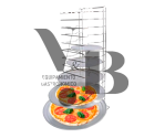 SOPORTE DE ACERO PARA PIZZA - VYB EQUIPA