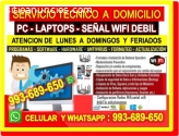 TECNICO INTERNET PCS CABLEADOS LAPTOPS