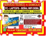 TECNICO WIFI PC LAPTOP CABLEADO