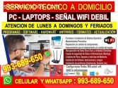 Tecnico wifi Pc laptops a domicilio