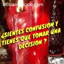 ¿TIENES QUE TOMAR UNA DECISION AMOROSA ?