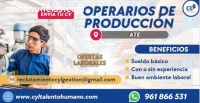 60 OPERARIO DE PRODUCCIÓN-ATE