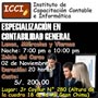 CURSO ESPECIALIZACIÓN EN CONTABILIDAD GENERAL‏