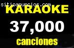 Karaoke 37,000 canciones, musica, todo g