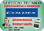 COLDEX TECNICOS 2411687 COCINAS A GAS /