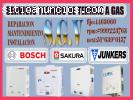 SERVICIO TECNICO  TERMAS A GAS SAKURA