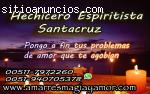 AMARRES DE AMOR Y HECHIZOS SR: SANTACRUZ