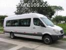 Alquiler de Buses, Coaster Vans Sprinter