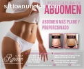 Abdomen más plano y proporcionado