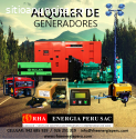 Alquiler de grupos electrógenos