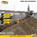 ALQUILER DE MINIEXCAVADORAS SOBRE ORUGA