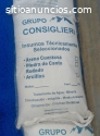 Arena cuarzosa para filtros de agua