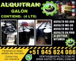 ASFALTO PAVIMENTACION Y BREA LIQUIDA