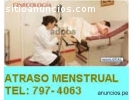 Atraso menstrual embarazo no deseado