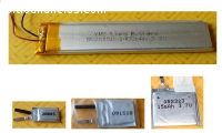 Baterías de polímero de litio 3 7V - mod