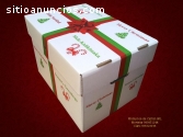 CAJAS NAVIDEÑAS DE CARTON