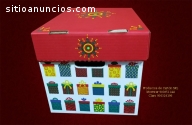 CAJAS NAVIDEÑAS DE CARTON