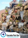 cascada artificial para jardin,piletas,