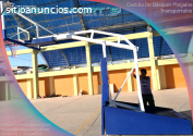 Castillo y Tablero de basket - plegable