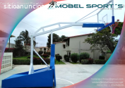 Castillo y Tablero de basket - plegable