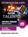 Casting "cantante femenina" lima