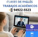 CLASES DE INGLES | INTERMEDIO - AVANZADO