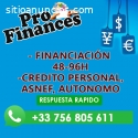 CREDITO POR ASNEF/AUTONOMO/EMPRESAS