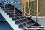 escaleras,pasamanos en acero inox