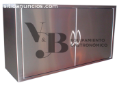 Gabinete de pared de acero inoxidable