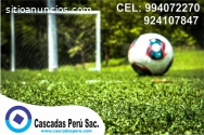 grass artificial deportivo, grass Perú