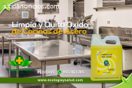 Limpiador ecológico de cocinas de acero