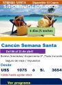 Precio de paquete turistico a Cancún