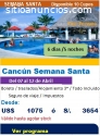 Precio de viaje a Cancún 2020