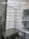 RACK PARA PIZZA ACERO INOXIDABLE