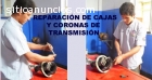 REPARACIÓN DE CAJAS Y CORONAS DE TRANSMI