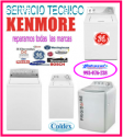 Reparación de lavadoras kenmore  9930762