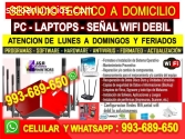 REPARACIONES A INTERNET CONFIGURACIONES