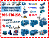 REPARACIONES DE BOMBAS DE AGUA