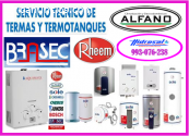 Reparaciones de termas brasec 993076238