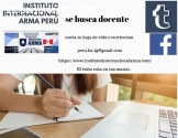 Se busca docente