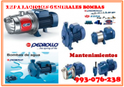SERVICIO DE REPARACIÓN BOMBAS DE AGUA