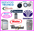 Servicio tecnico de lavadoras daewoo