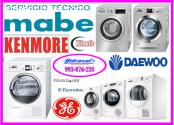Servicio tecnico de secadoras mabe 99307