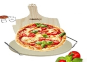 SOPORTE PARA PIZZA FAMILIAR EN ACERO