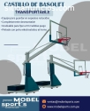 TABLERO  DE BASQUET RODANTE-MOBEL SPORTS