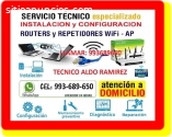 TECNICO COMPUTADORAS REPARACION INTERNET