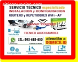 TECNICO DE INTERNET CABLEADOS RED Y TV