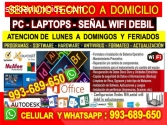 Tecnico de Pc laptops Repetidores Wifi